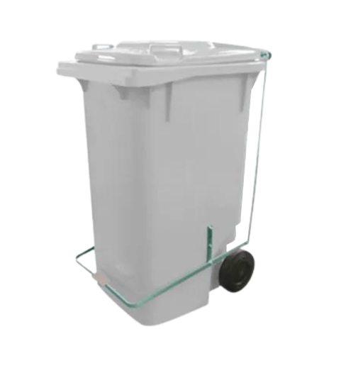 Carrinho coletor de lixo 240 litros